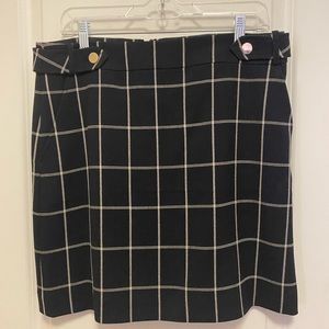 Loft Plaid Skirt